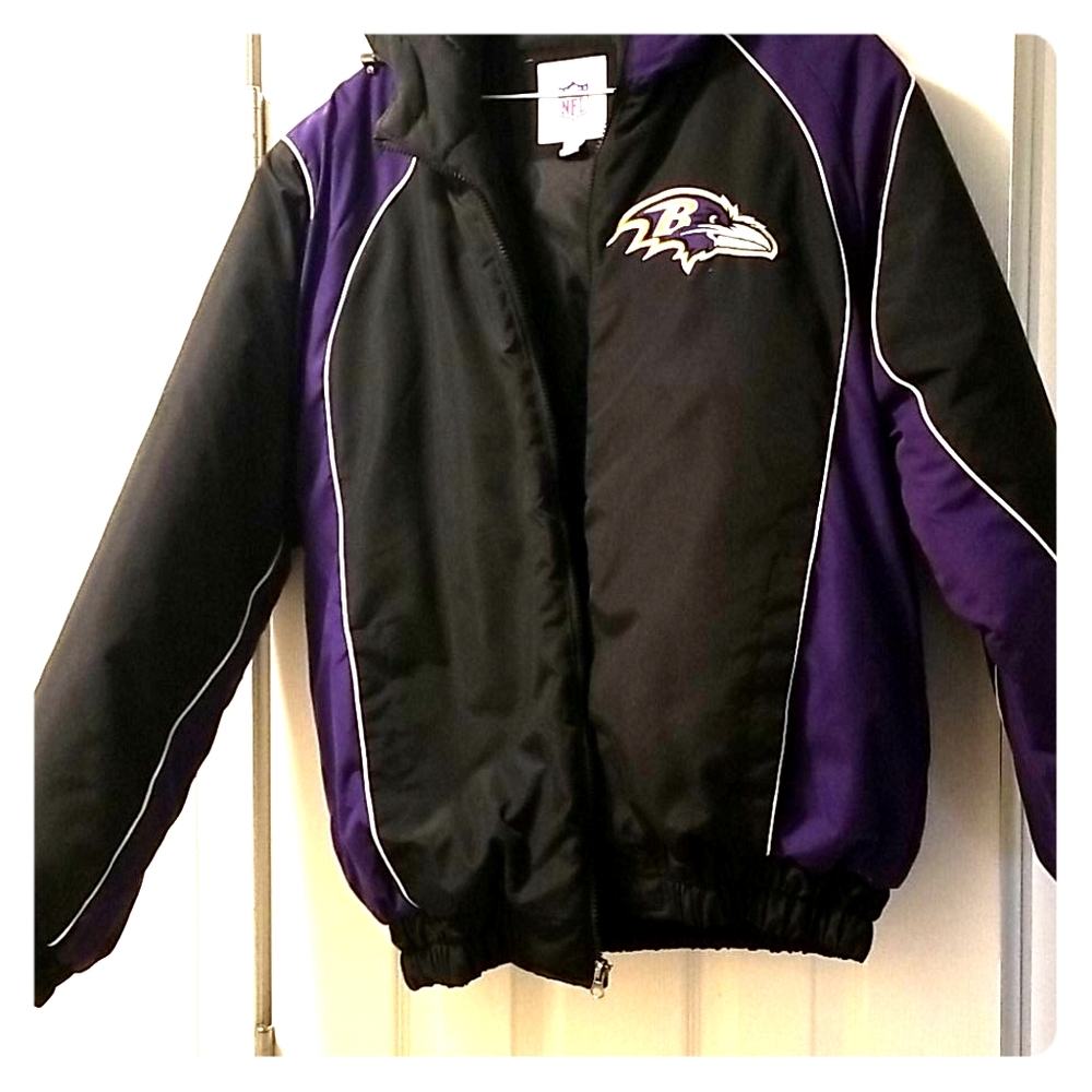 Size Medium Men's NFL Baltimore Ravens Jacket